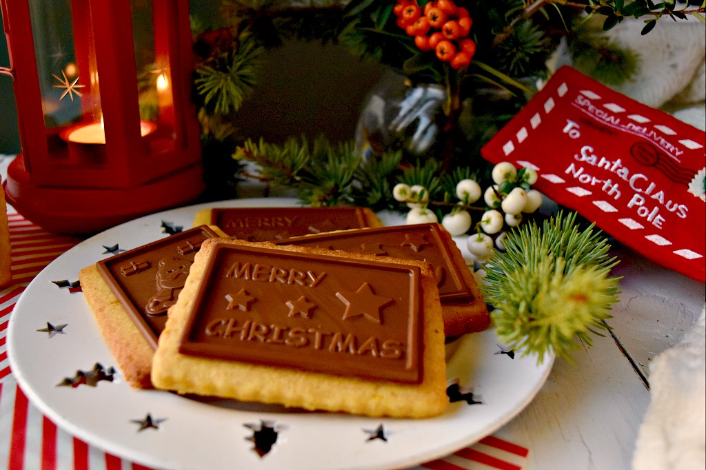 Biscotti di Natale al cioccolato