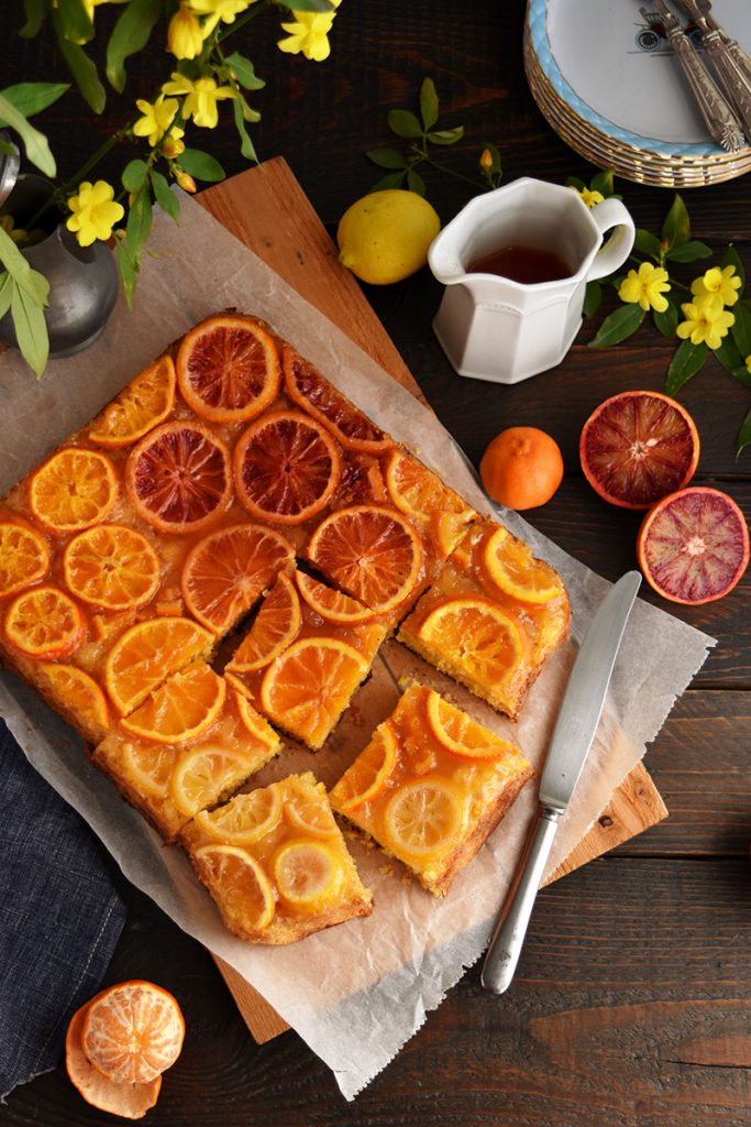 citrus upside down cake