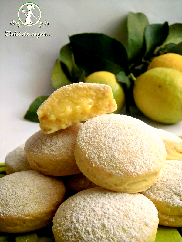 biscotti con crema al limone