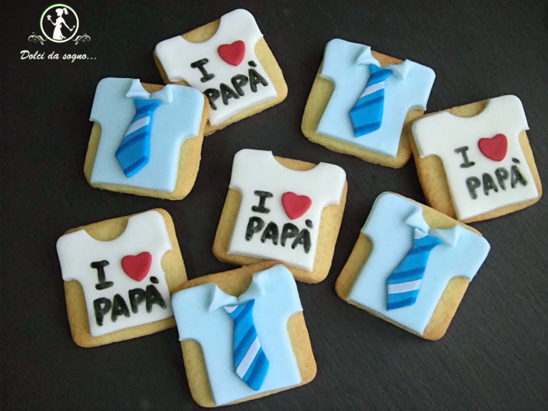 biscotti per la festa del papà