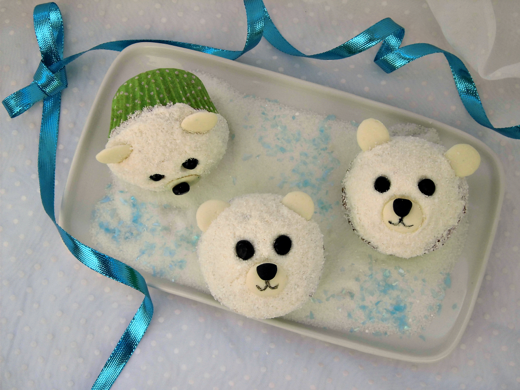 Cupcakes orsetti polari