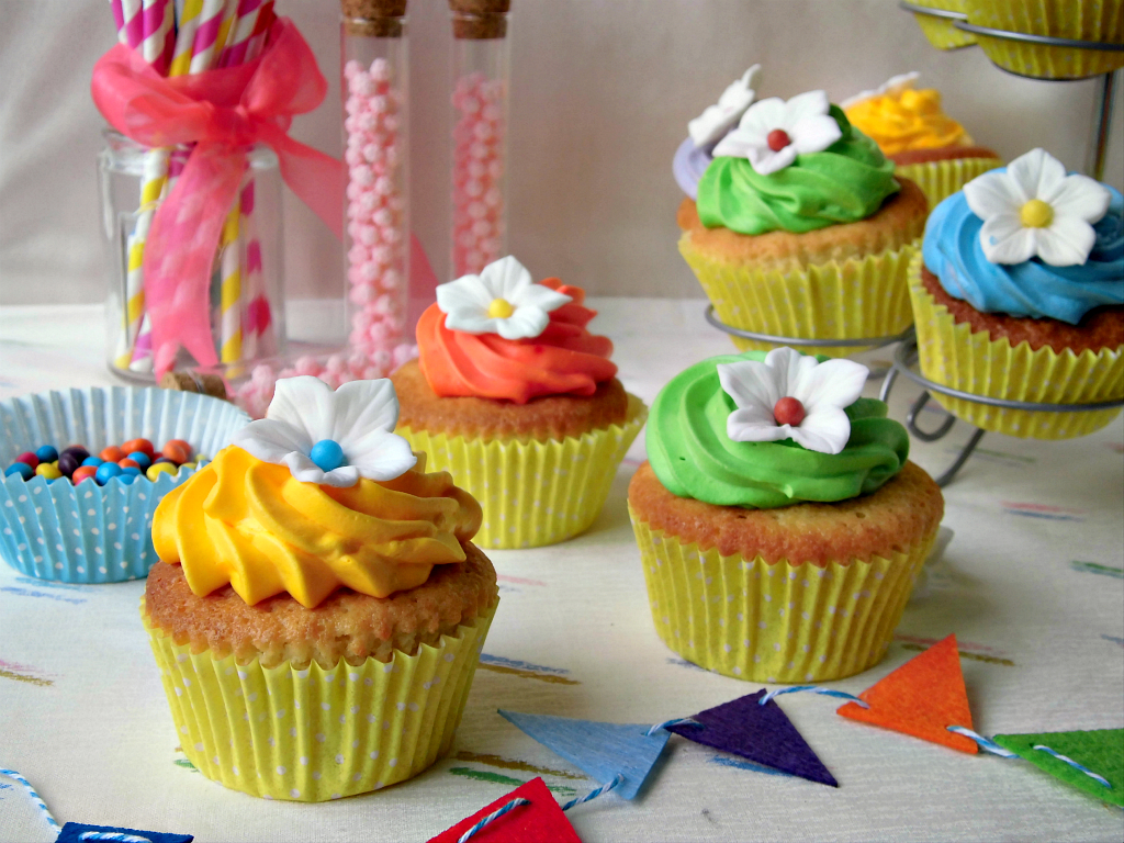 cupcakes colorati e allegri
