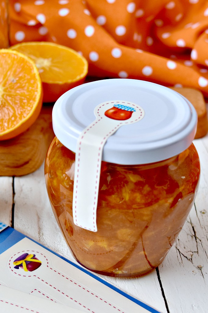 Marmellata di arance con zucchero di canna