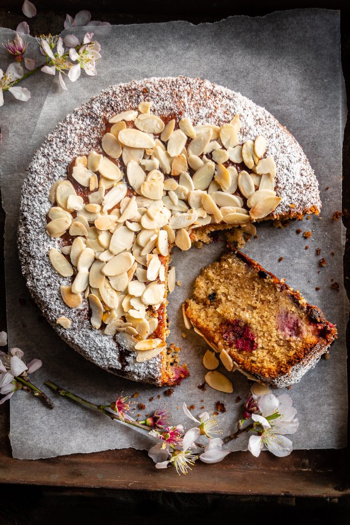 Berry Almond Olive Oil Cake