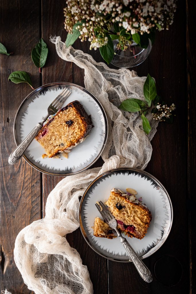 Berry Almond Olive Oil Cake